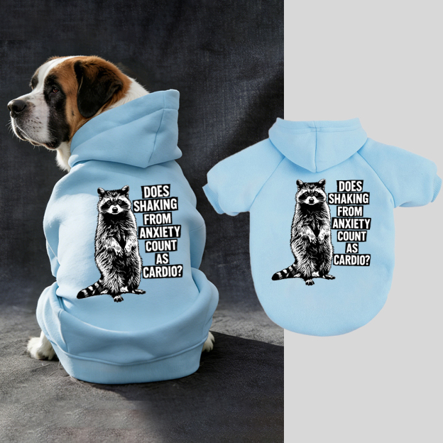DOES SHAKING FROM ANXIETY COUNT Puppy Hoodie | BKPet319