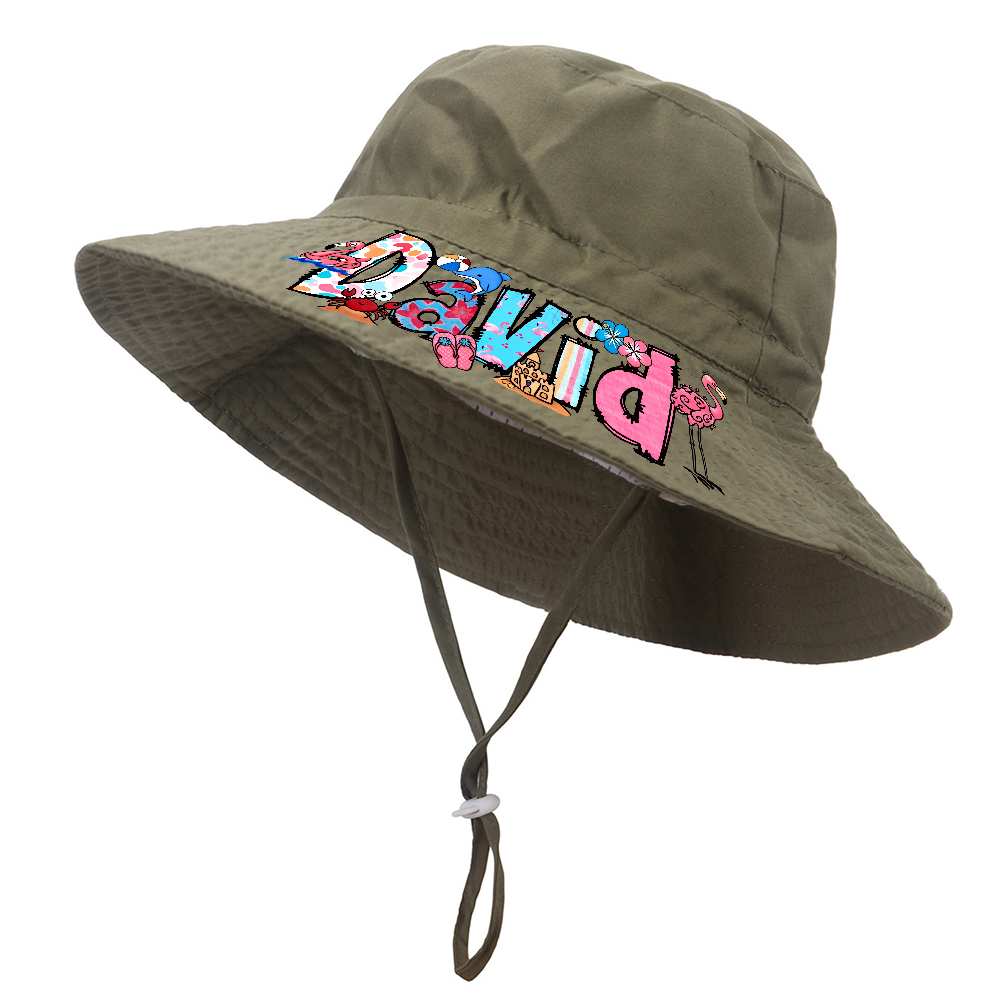 Personalized Cute Design Summer Bucket Hat for Comfort & Unique | CWBeach208