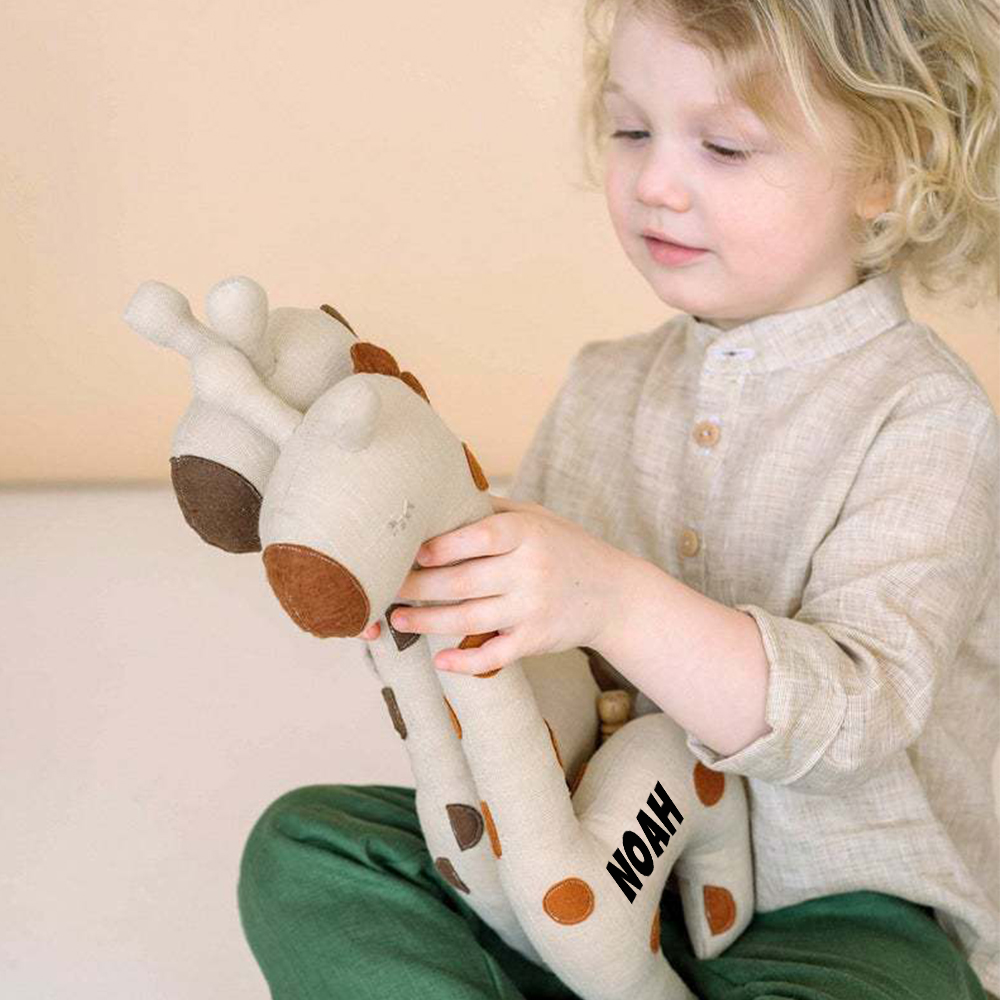 Personalized Nordic Cotton Soft Baby Safe Animal Toy | CWToy174