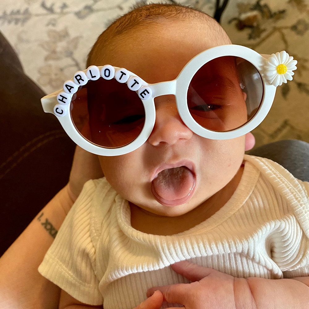 Personalized Lovely Daisy Sunglasses For Kids | CWBeach215