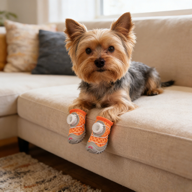 Pet Breathable Adjustable Soft Non-slip Shose | BKPet394