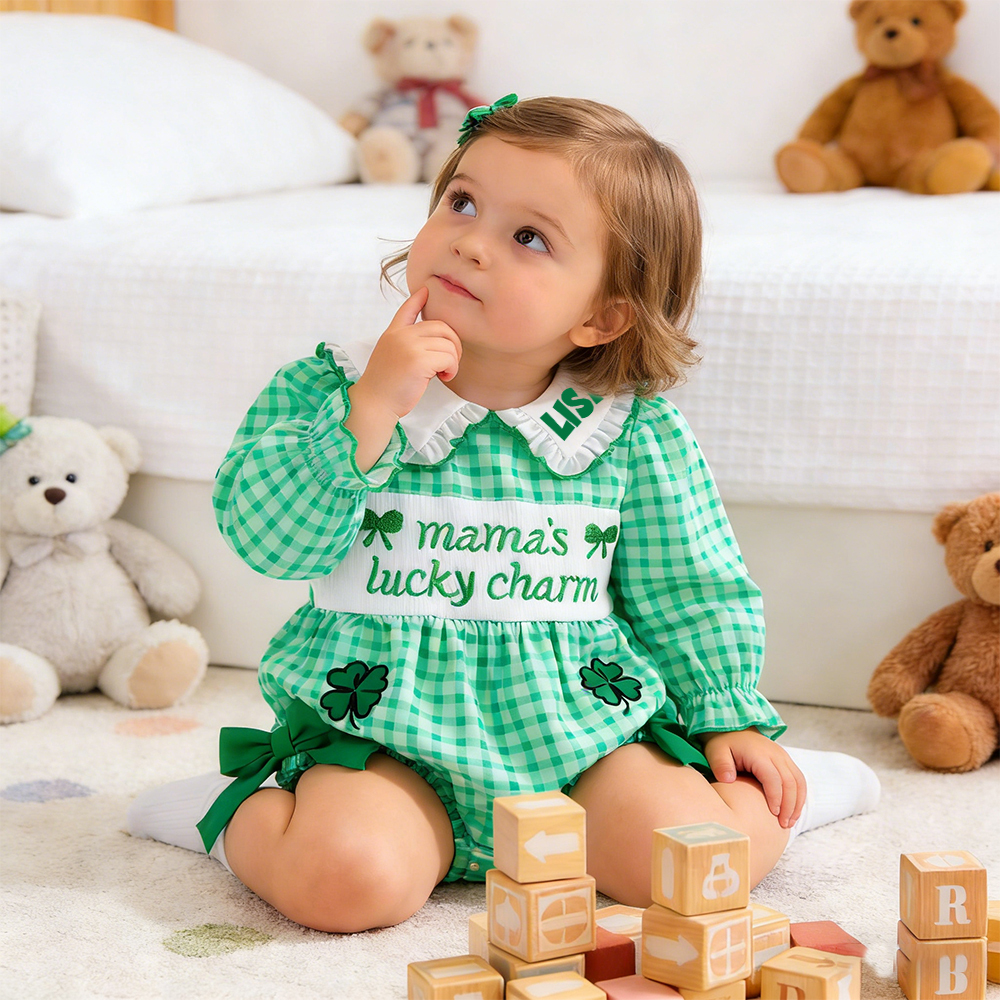 Personalized St. Patrick's Day Baby Outfit Set | CWBaby414