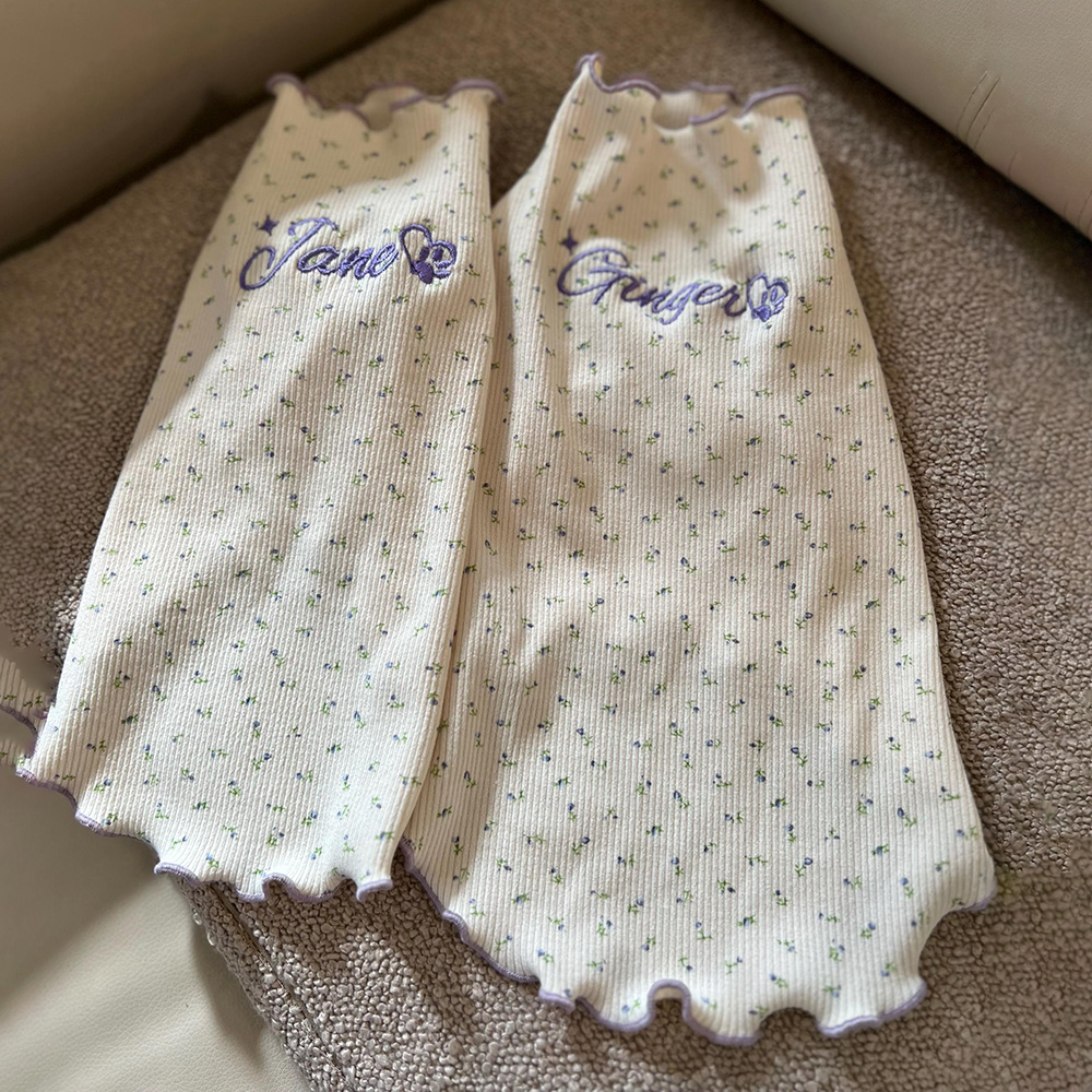 Personalized Embroidery Pet Cozy Cotton Sleepwear Pajamas | BKPet399