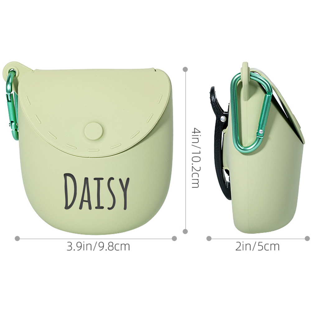 Personalized Silicone Training Dog Food Waist Bag | BKPet409