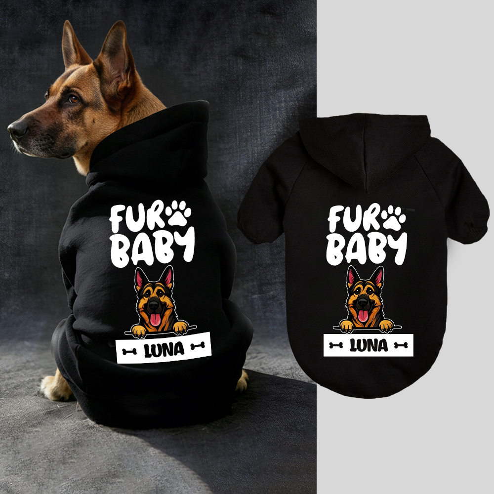 Personalized Funny Pet Portrait Hoodie | BKPet415