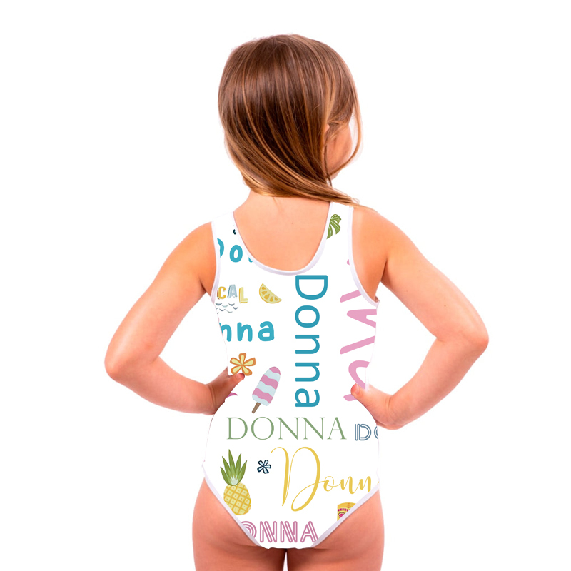 Personalized Rainbow Pattern Swimsuit for Summer | InSwin10