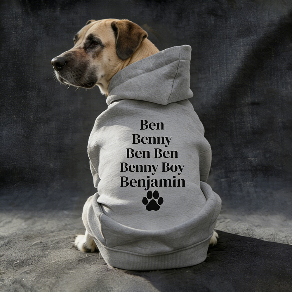 Personalized Pet Cozy Nickname Hoodie | BKPet418