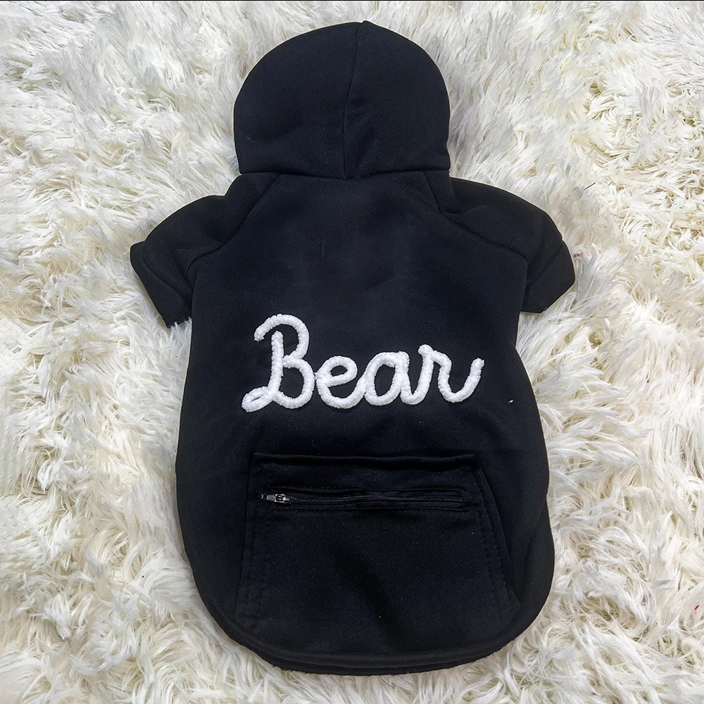 Personalized Warm Large Size Puppy Hoodie for Comfort & Unique | BKPet254