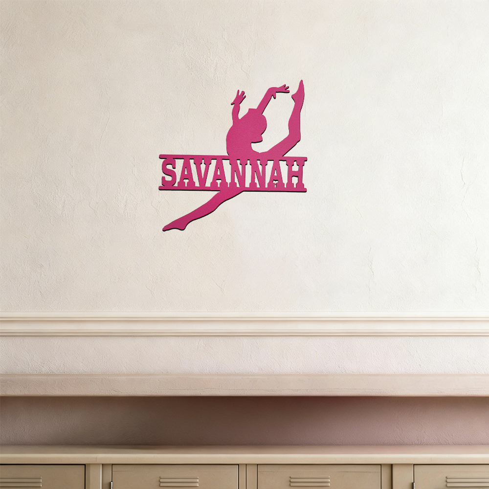 Personalized Dance Kid's Bedroom Door Sign | CWBaby445