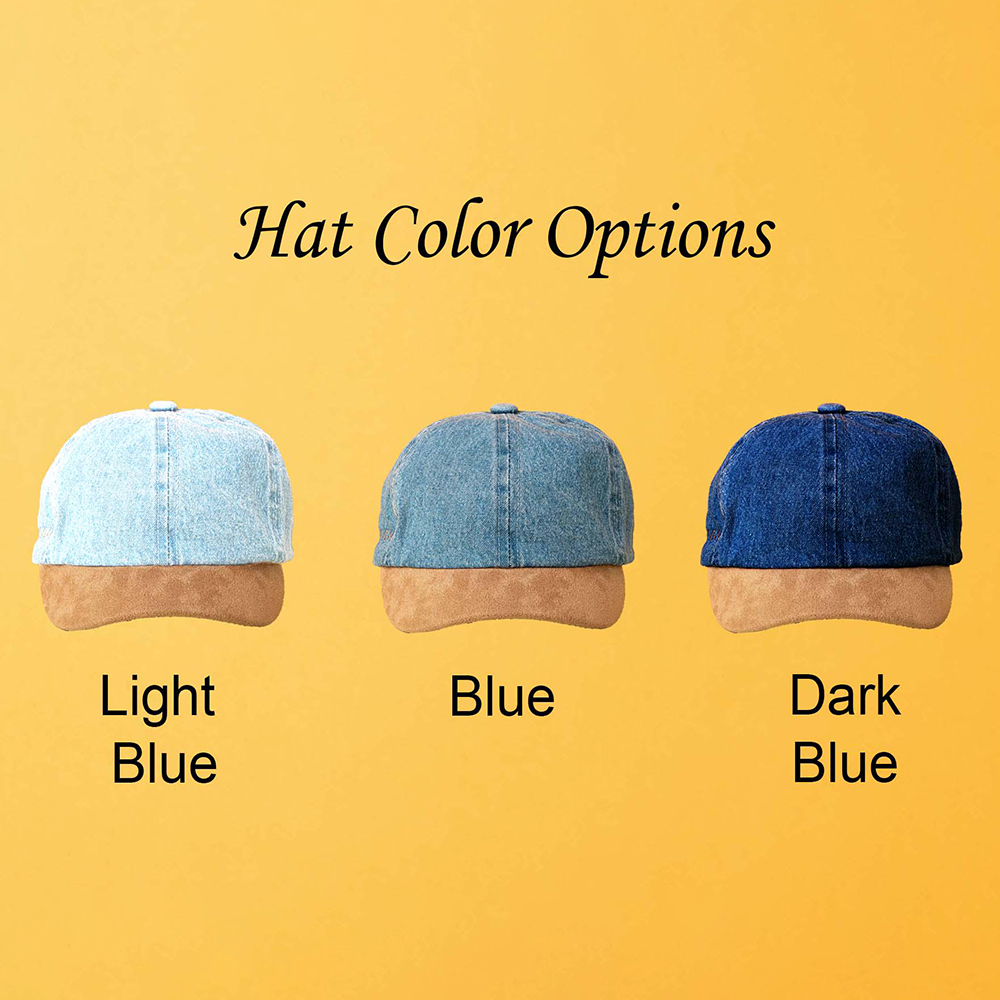 Personalized Embroidery Kid Denim Baseball Hat | CWBeach217