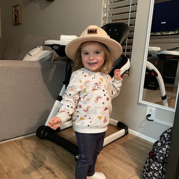 Personalized Leather Patch Cowboy Hat for Comfort & Unique | CWBeach99