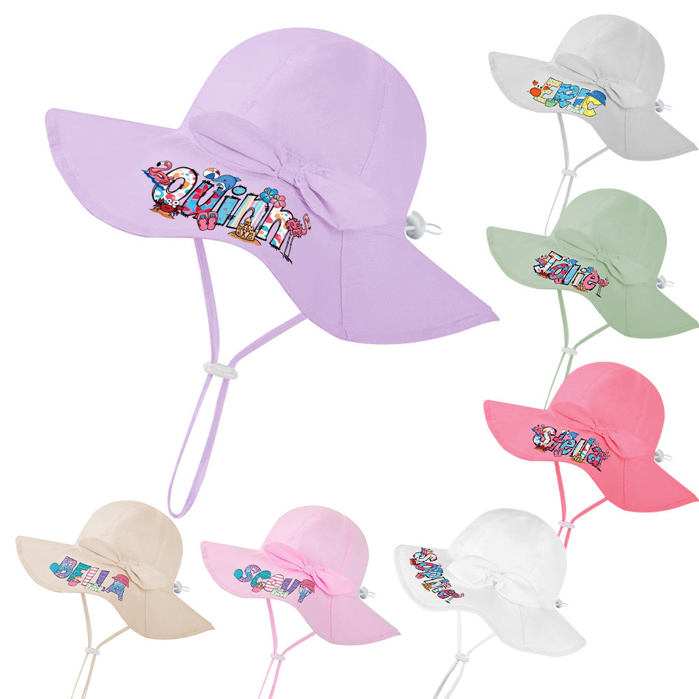 Personalized Lovely Bowknot Bucket Hat for Comfort & Unique | CWBeach226
