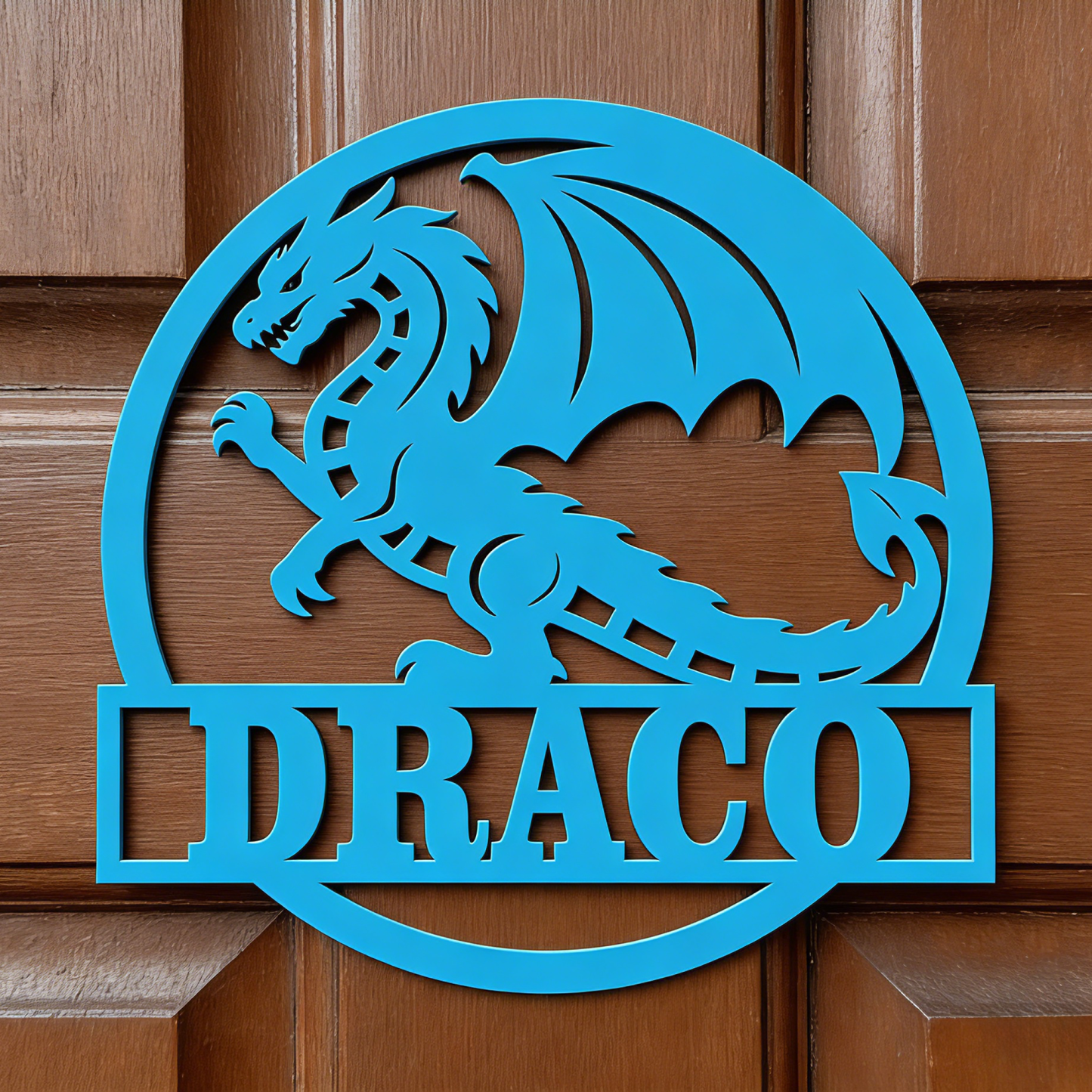 Personalized Dinosaur Kid's Bedroom Door Name Sign | CWBaby464