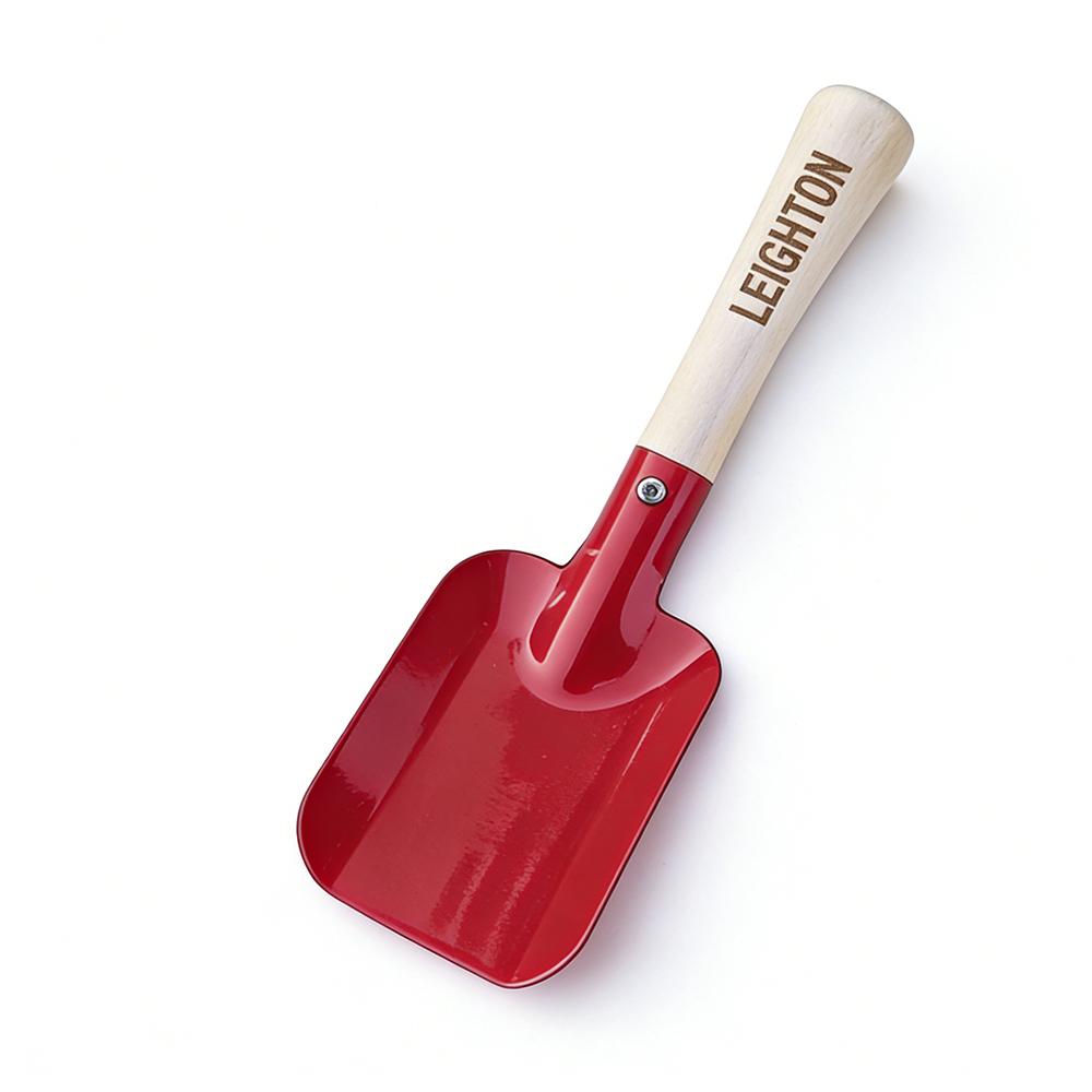 Personalized Kid Beach Wooden Handle Metal Shovel | CWBeach229