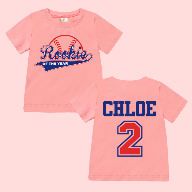 Personalized Basketball Rookie Of The Year Birthday T-Shirt | inBirth10