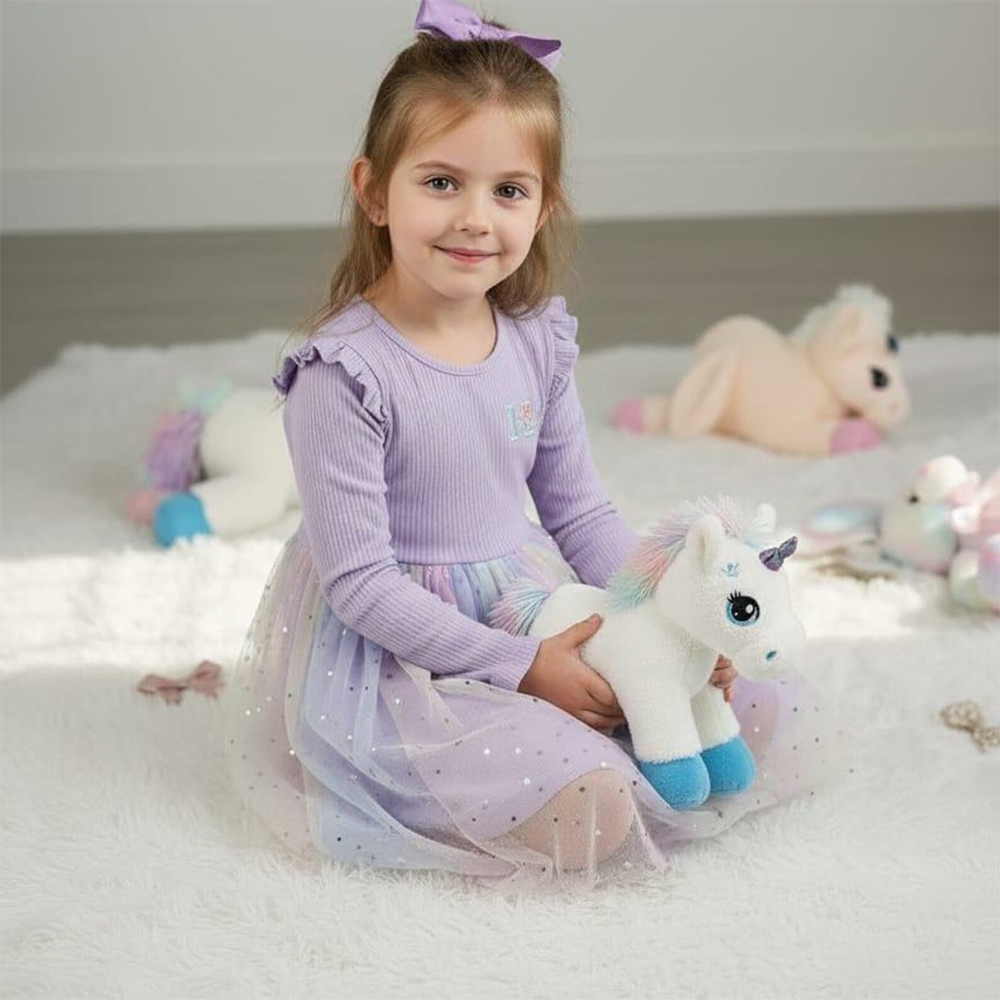 Personalized Kid's Lovely Soft Plush Unicorn Toy | CWToy188