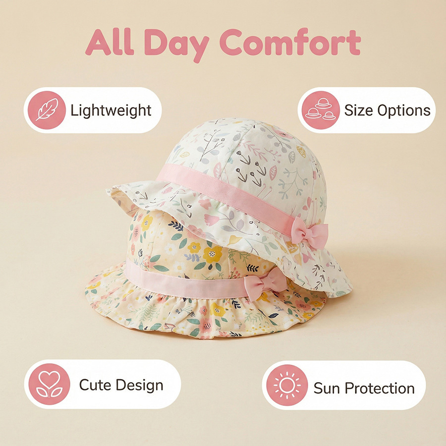 Personalized Embroidery Kids Bucket Hat | CWBeach237