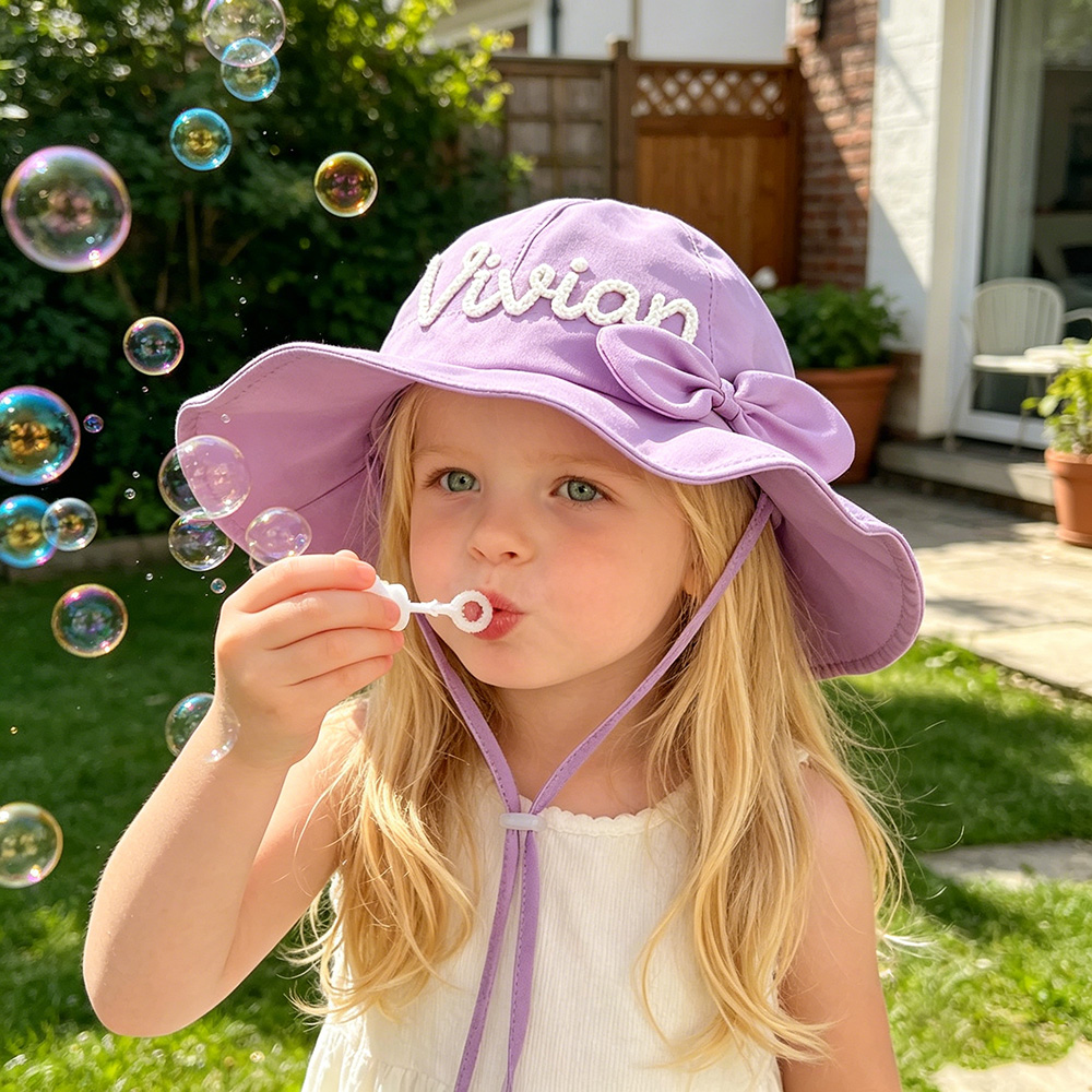 Personalized Lovely Baby Summer Bucket Hat | CWBeach242