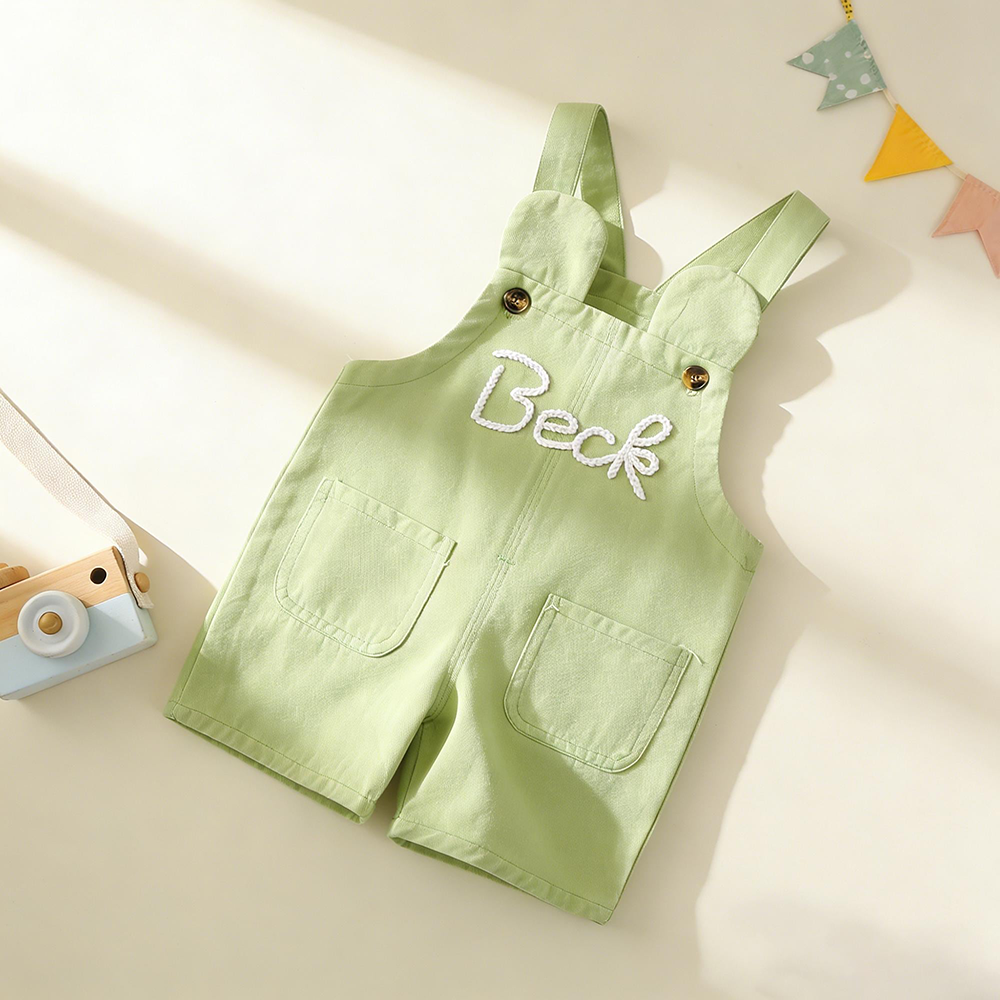 Personalized Hand Embroidered Baby Overall | CWBaby492