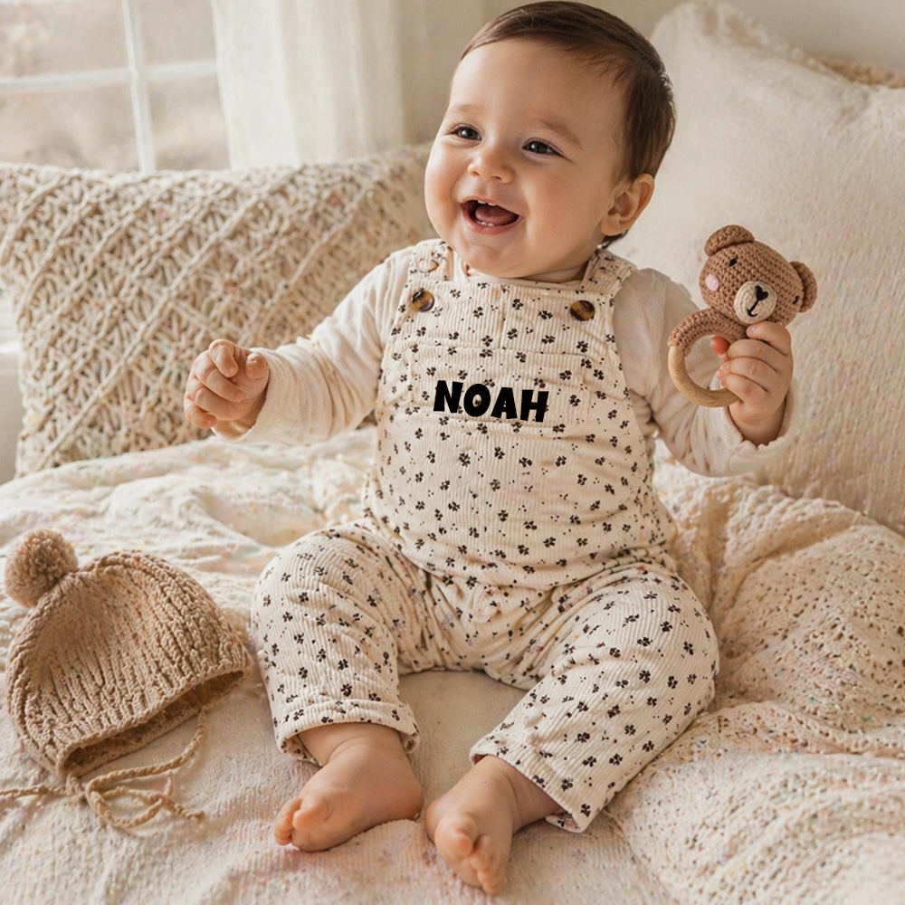 Personalized Baby Classic Adorable Overalls | CWBaby494