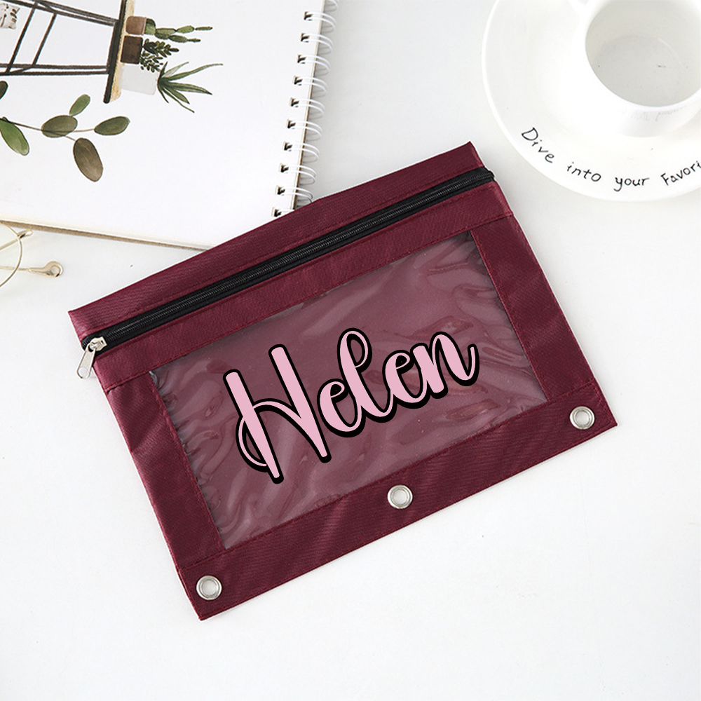Personalized Custom Name Pencil Pouch | CWPack362