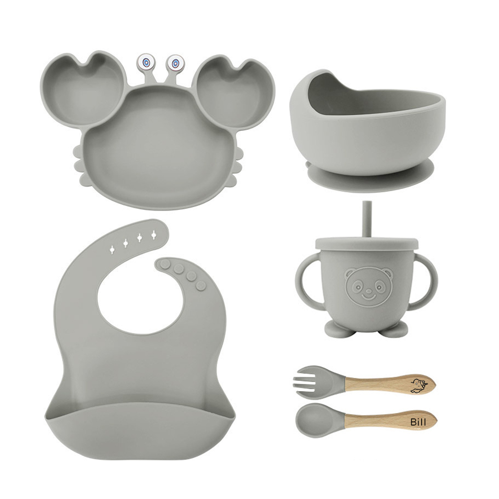 Personalised Baby Silicone Cutlery Set | CWBaby67