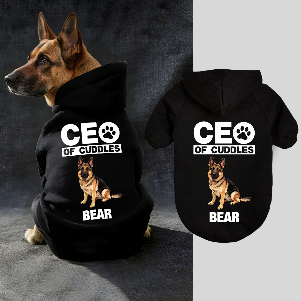 Personalized Funny Pet Portrait Hoodie | BKPet511