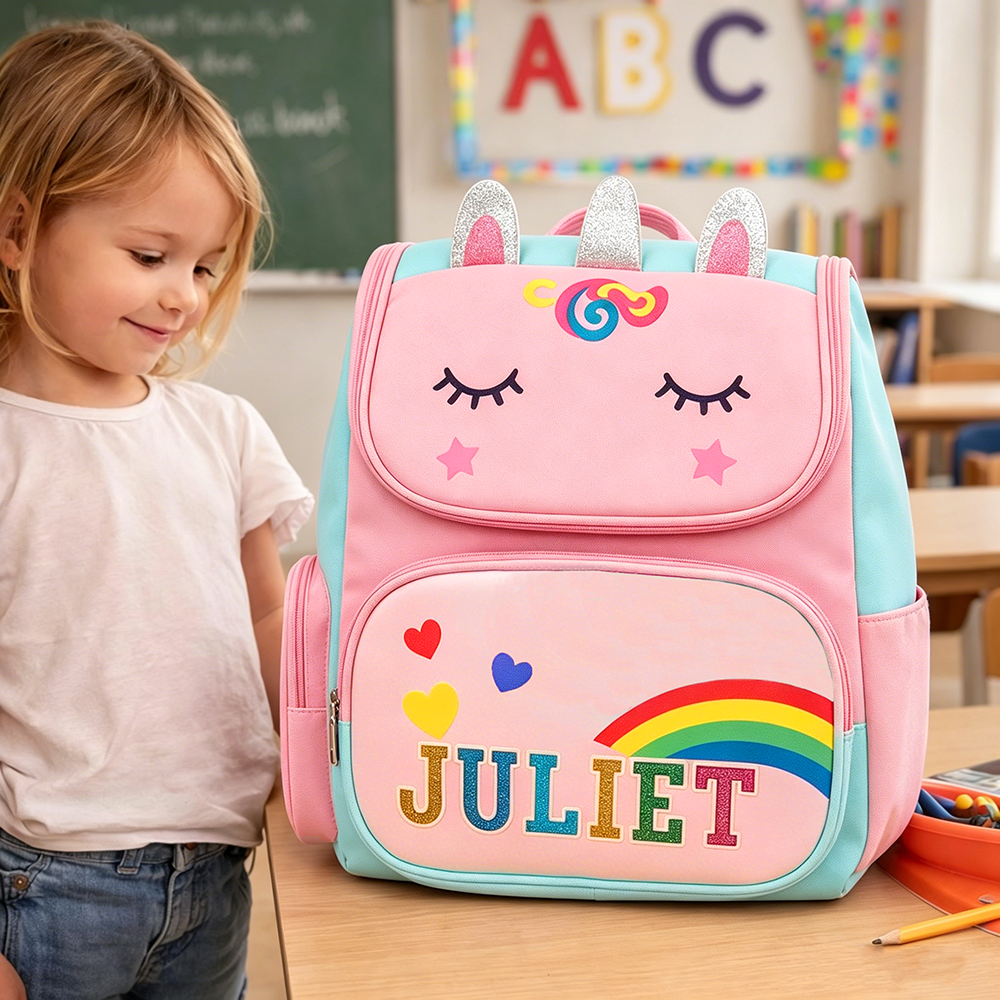 Personalized Girls Unicorn Backpack | CWPack378