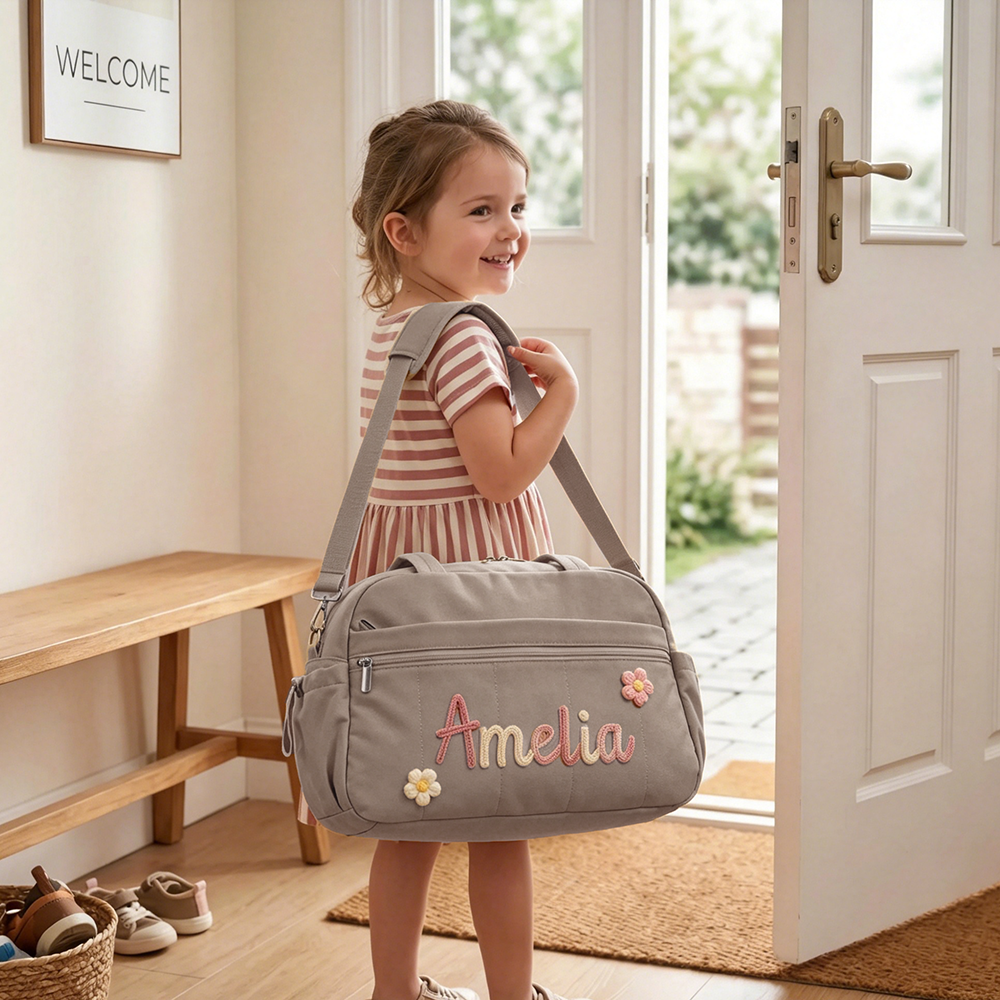 Personalized Hand Embroidery Water Proof Duffle Bag | CWPack380