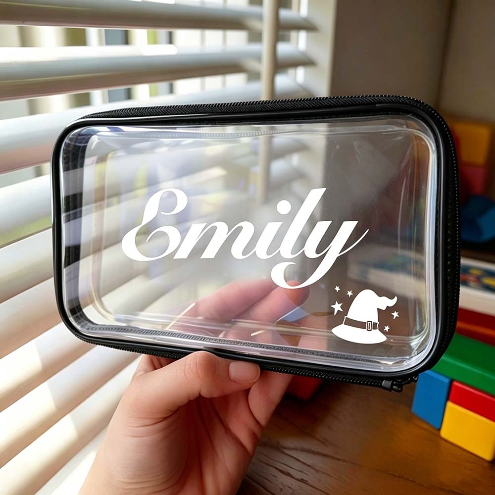 Personalized Kids Hard Shell Zipper Pencil Box | CWPack374
