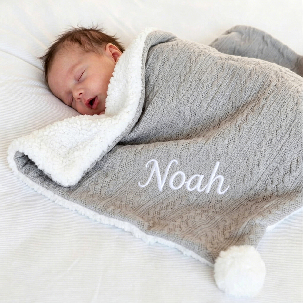 Personalized Lovely Kid Blanket for Comfort & Unique | CWbaby15