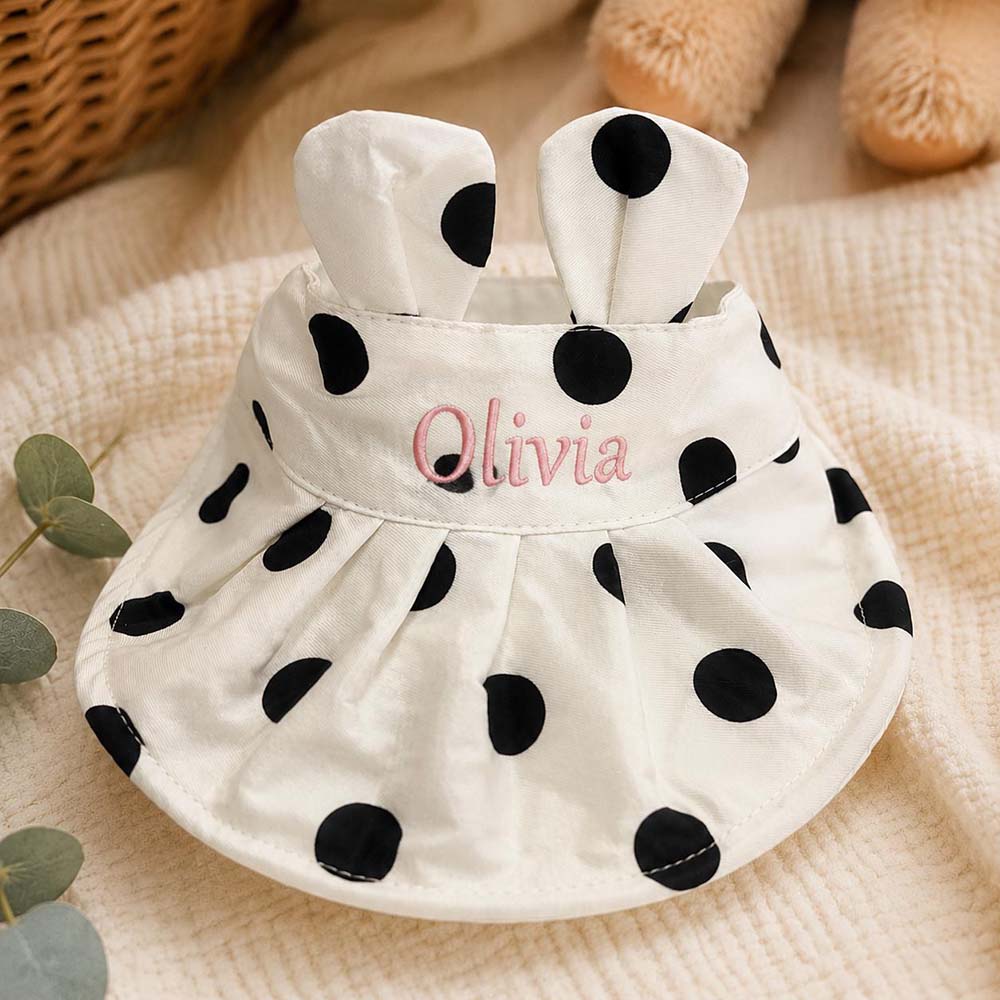 Personalized Cute Bunny Ear Baby Hat | CWBeach258