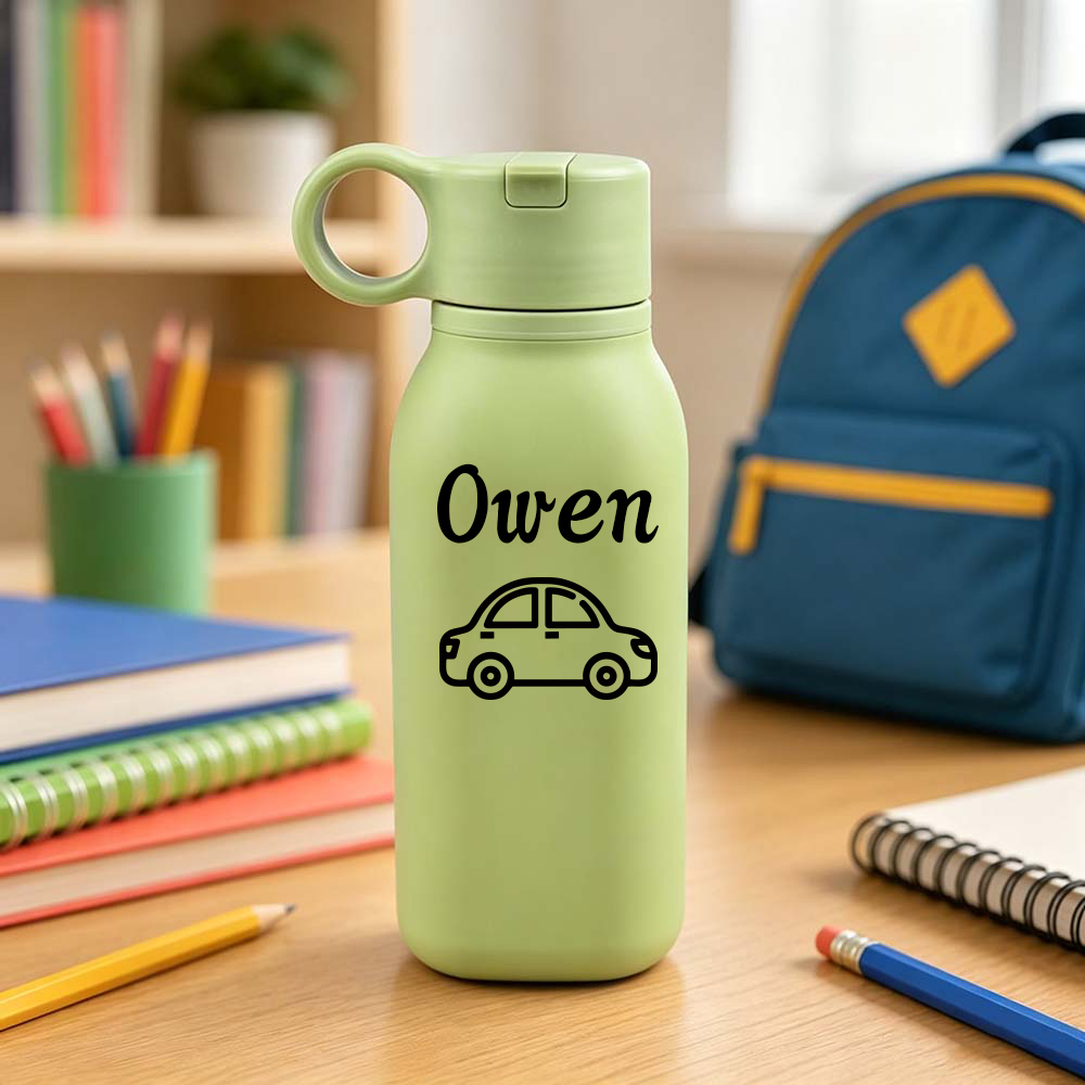 Personalized BPA Free 15oz Silicone Sports Water Bottle | YouBottle102