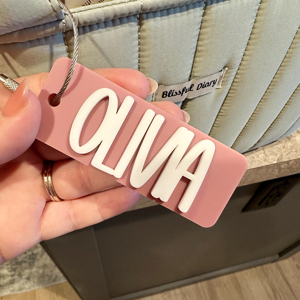 Personalized 3D Kid's Backpack Lunch Box Luggage Tags | CWGift19