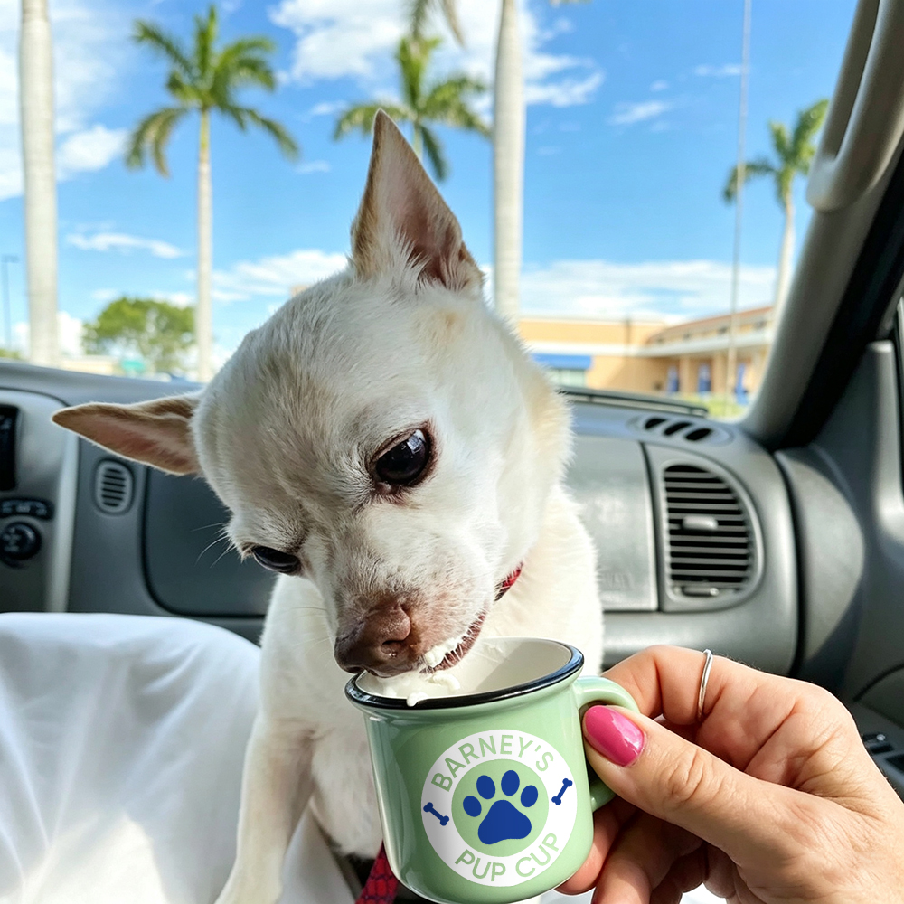 Personalized Pet Reusable Pup Cup Mug  | BKPet543