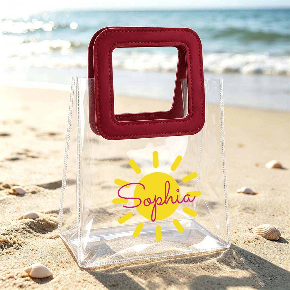 Personalized Kids Beach Party Favor Bags | CWBeach259