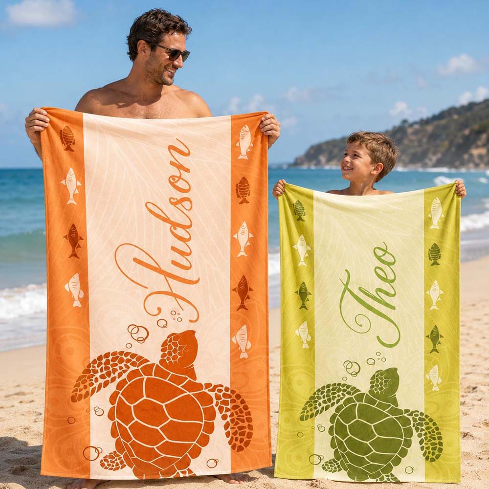 Personalized Lovely Kid Towel for Summer & Beach | CWTowel199