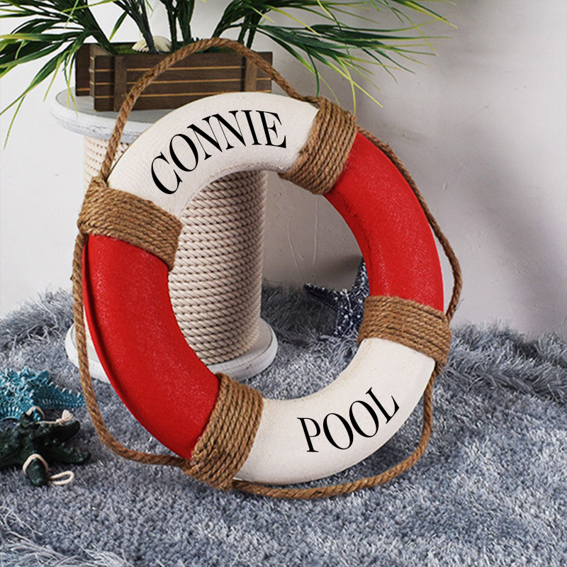 Personalized Nautical Wall Decor Life Ring | CWToy51