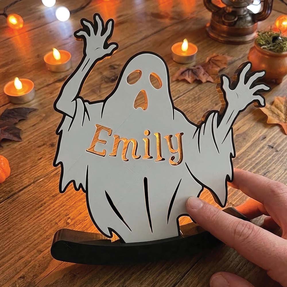 Personalized Halloween Style Name Wobble Figure | CWHalloween112