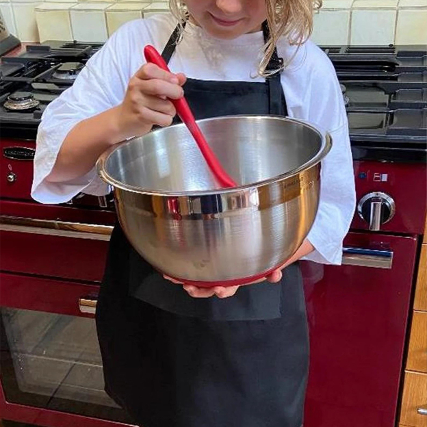 Personalized Embroidery Color Apron and Hat Set for Kid | Apron26