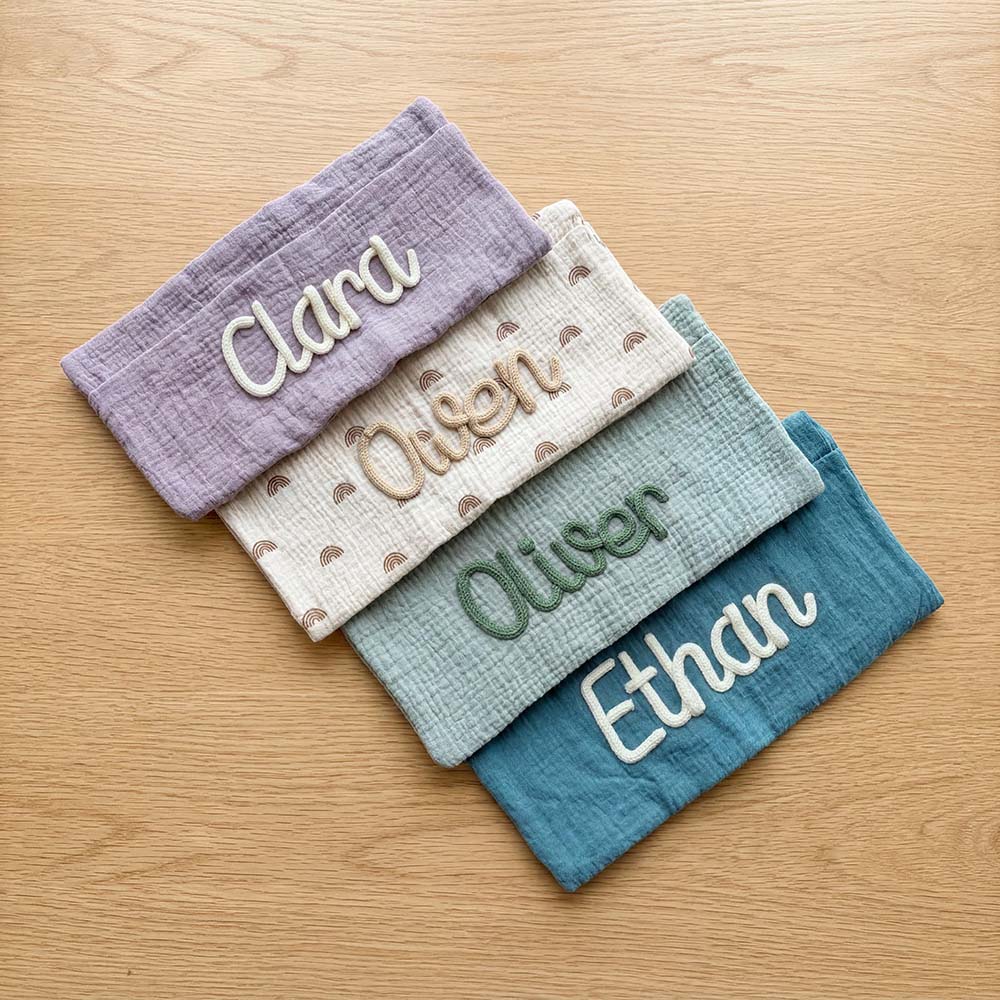 Personalized Hand Embroidered Baby Car Backseat Organizer | CWBaby520