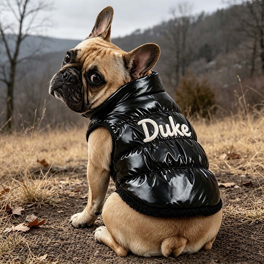 Personalized Pets Winter Warm Windproof Jacket | BKPet572