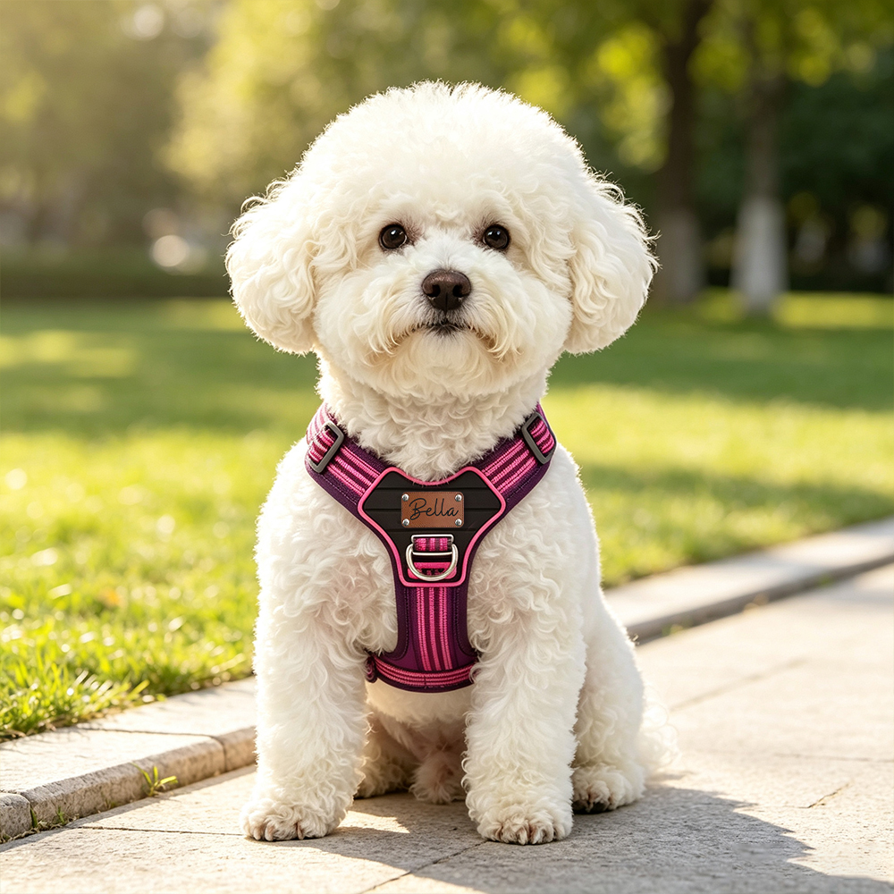 Personalized Explosion-Proof Reflective Dog Harness | BKPet596