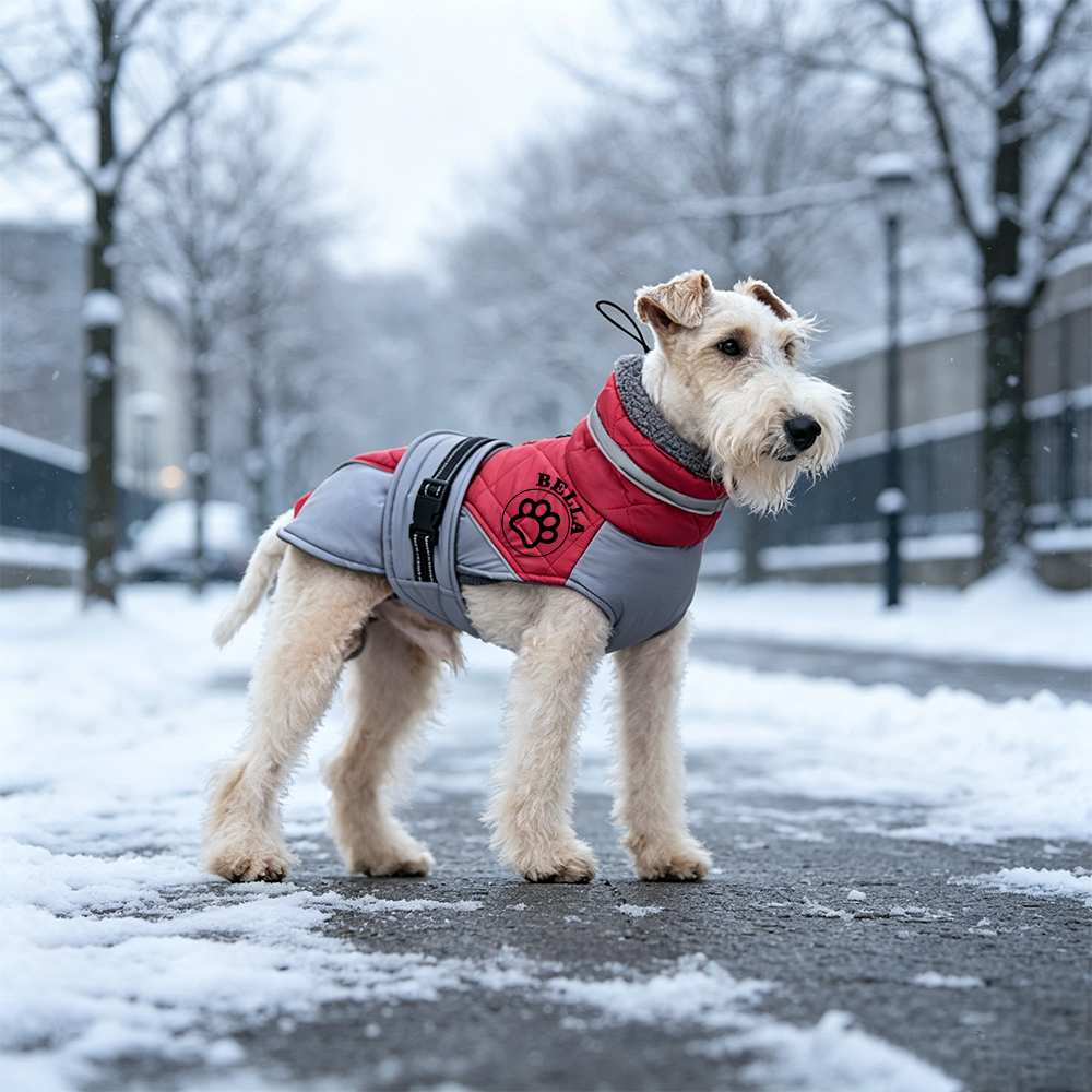 Personalized Pet Winter Warm Thickened Quilted Vest | BKPet600