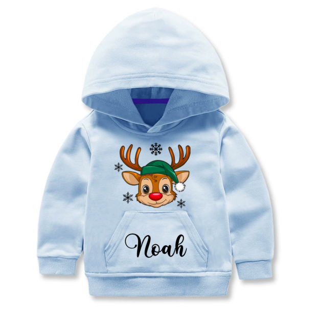 Personalized Kids Lovely Christmas Hoodie | InSweatshirt81