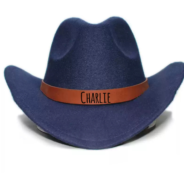 Personalized Leather Band Cowboy Hat for Comfort & Unique | CWBeach130