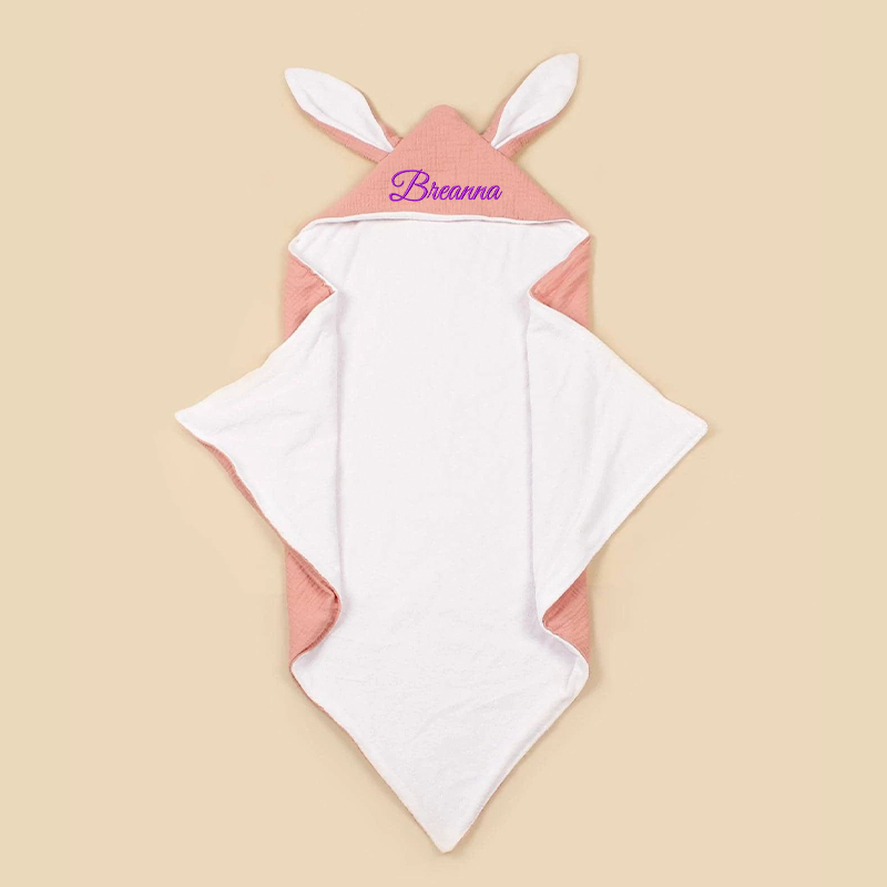 Personalized Embroidered Organic Cotton Cuddle Blanket | CWBaby75