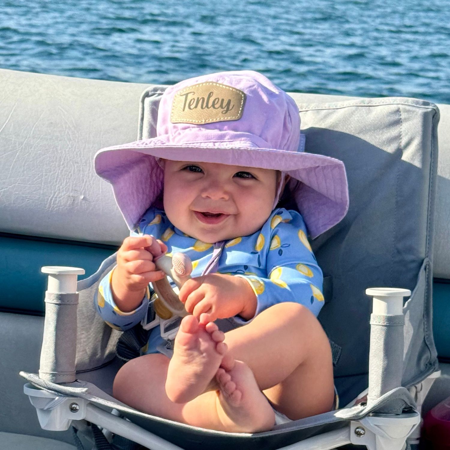 Personalized Leather Patch Bucket Hat for Comfort & Unique | CWBeach134