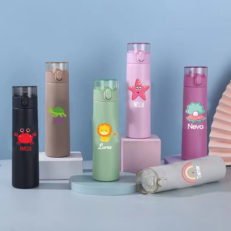 Personalised BPA Free 5oz/8oz Mini Pocket Water Bottles | YouBottle38