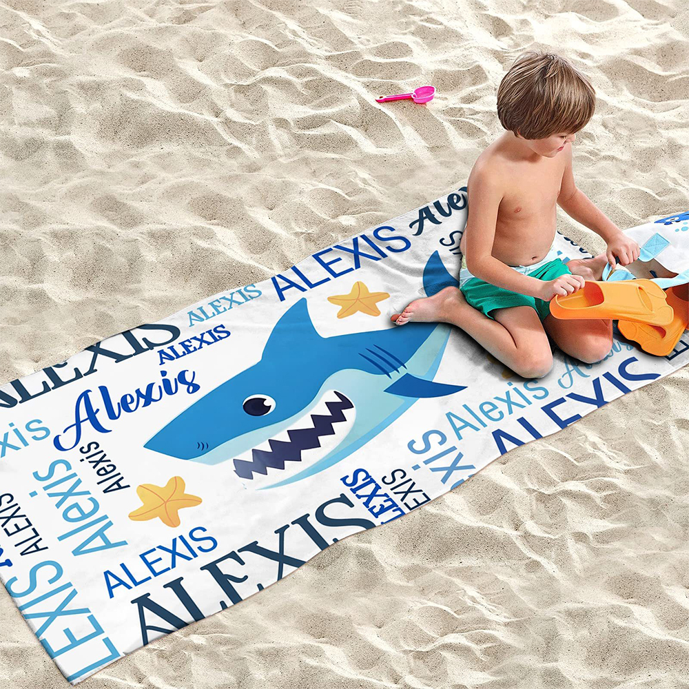 Personalized Lovely Kid Towel for Summer & Beach | CWTowel127